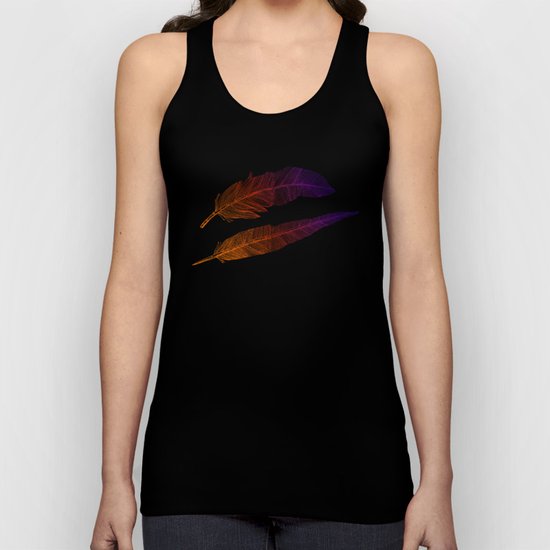 Feathers Unisex Tank Top