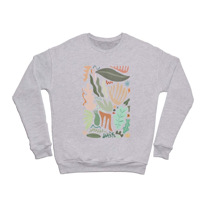 Botanical Color Crewneck Sweatshirt