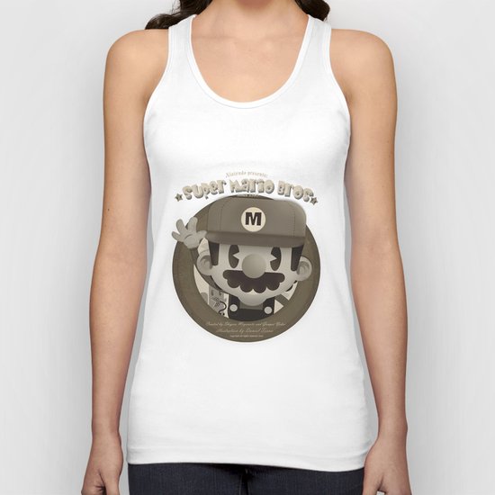 Mario Bros Fan Art Unisex Tank Top