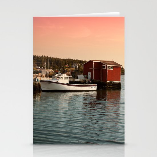 Fishing Boat Stationery Cards