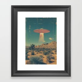 Joshua Tree UFO 324 Framed Art Print