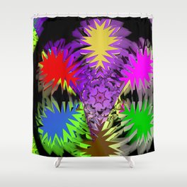 Colorandblack series 1637 Shower Curtain