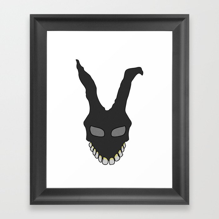 Stupid Bunny Suit Framed Art Print