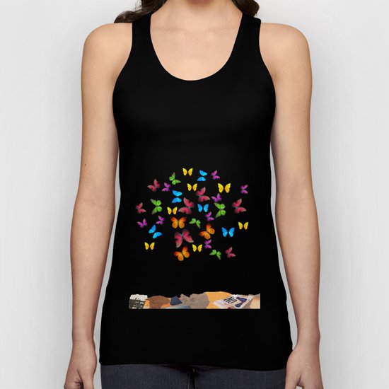 Butterfly Unisex Tank Top