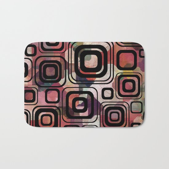 Retro cube Bath Mat