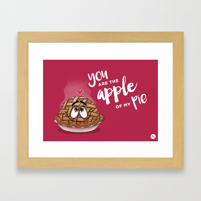 Apple Of My Pie Framed Art Print