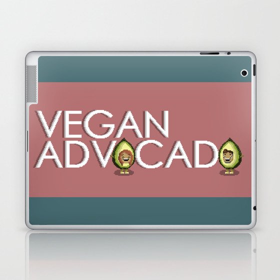 Vegan Advocado (Advocate of Veganism) Laptop & iPad Skin