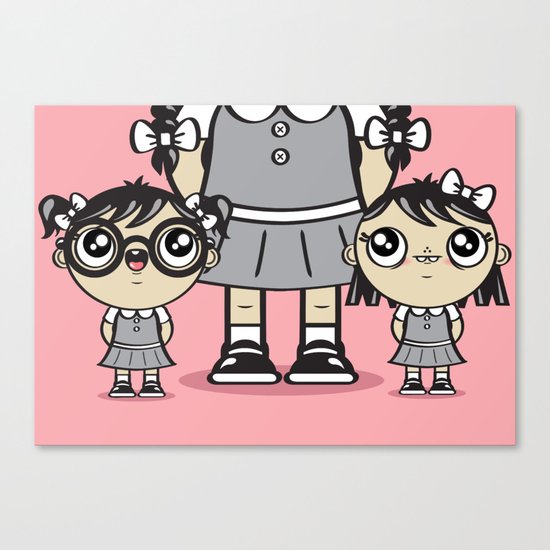 Some Girls Are Bigger Than Others Canvas Print