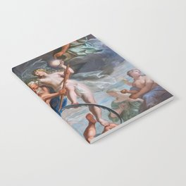 Ceiling Painting Greek Gods Goddess Chatsworth House  Notebook