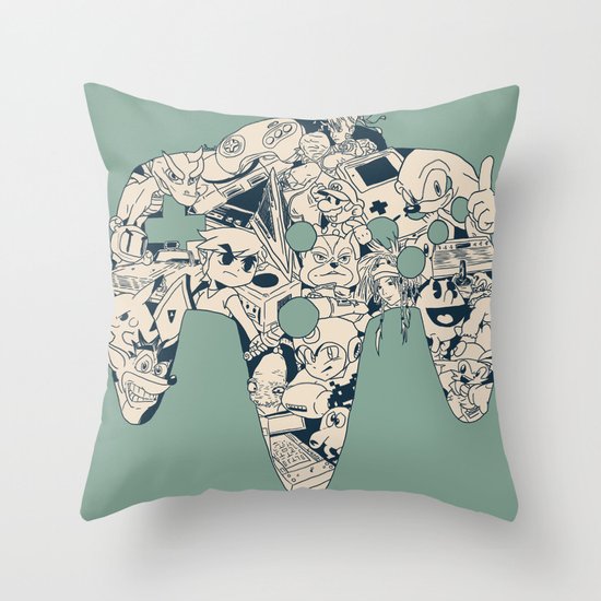 Grown Up Throw Pillow