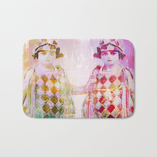 The acrobats Bath Mat
