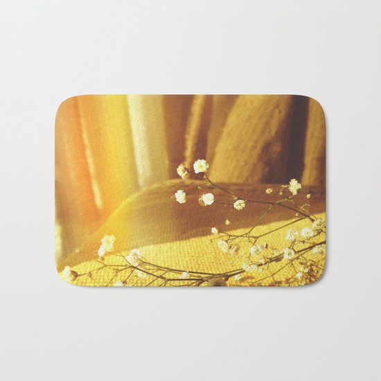 Energy and flowers. Bath Mat
