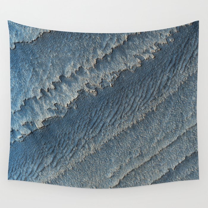 martian-made crater ripples | space 015 Wall Tapestry