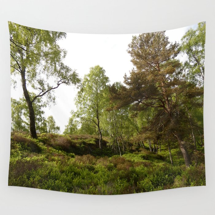 The Land of the Wee Folk or Fairies in the Scottish Highlands Wall Tapestry