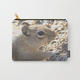 Watercolor Golden-Mantled Ground Squirrel 17, Rock Cut, RMNP, Colorado Carry-All Pouch