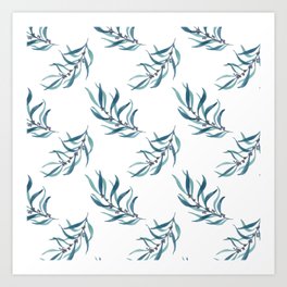 Olive Leaves Art Print