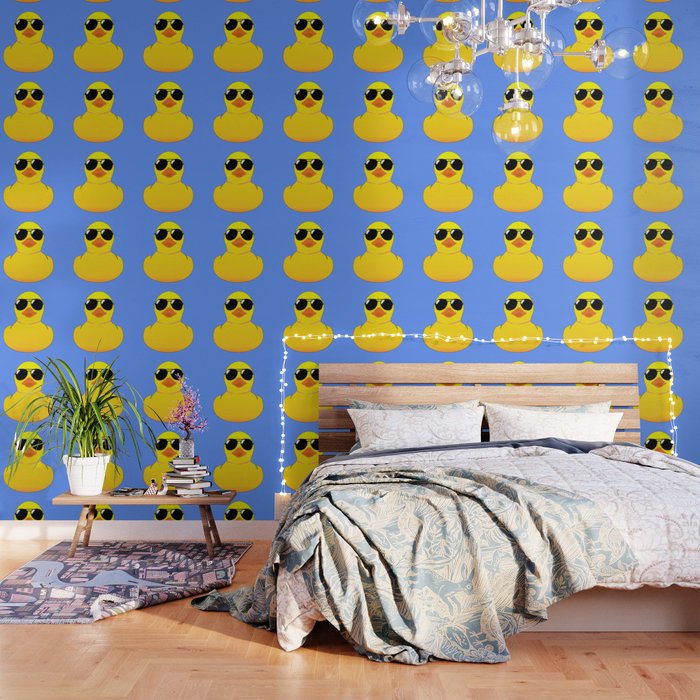 Cool Rubber Duck Wallpaper By Alfredhuxley Society6
