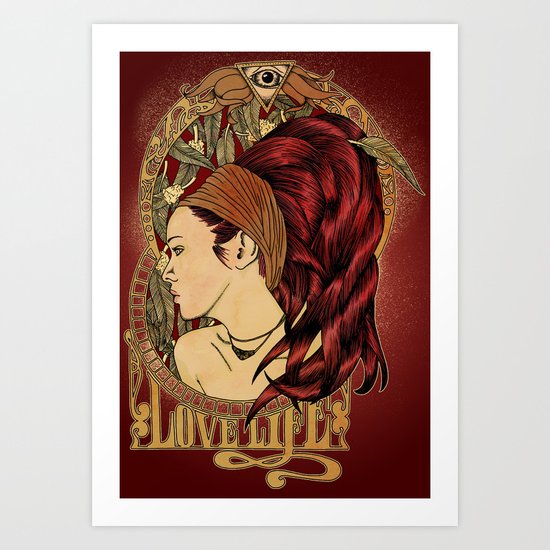 Love Life Art Print