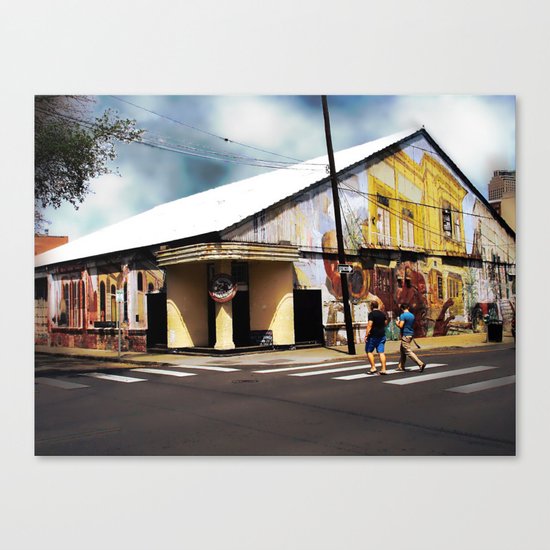 The Howlin' Wolf Canvas Print