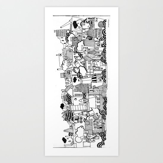 normandie Art Print