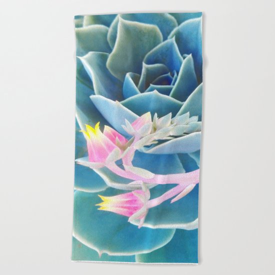 Bold Succulent Beach Towel