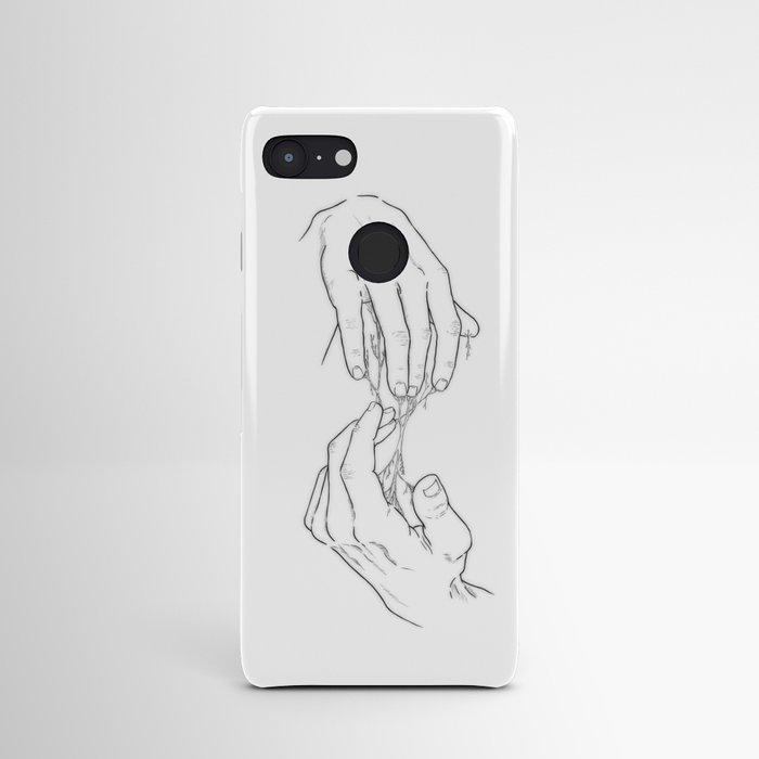 Hands and roots Android Case