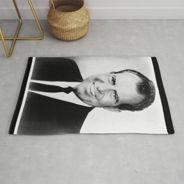 Portrait of Richard Nixon Rug
