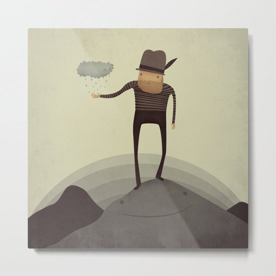 Hey Squirt! Metal Print