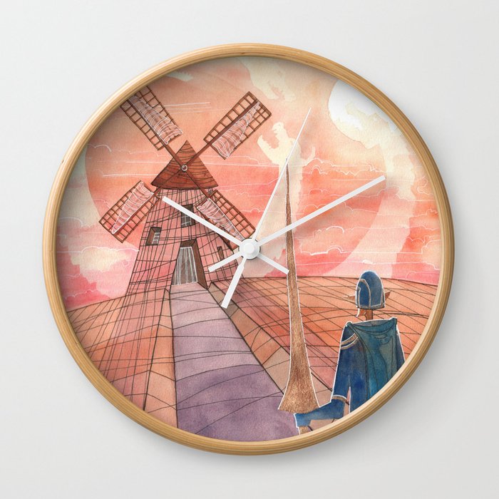 Don Quijote Wall Clock