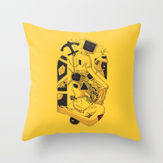 In Too Deep Throw Pillow