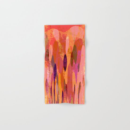 Baroque in red Hand & Bath Towel