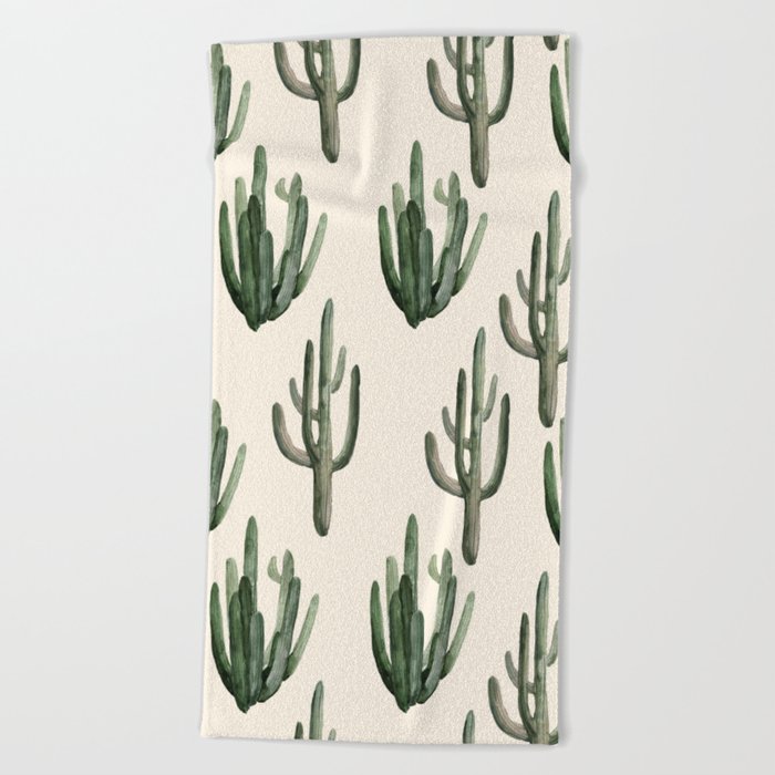 Cactus Beach Towel