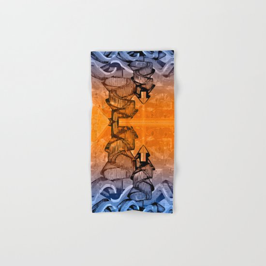 Atlante 09-06-16 / AMONG WAVES Hand & Bath Towel