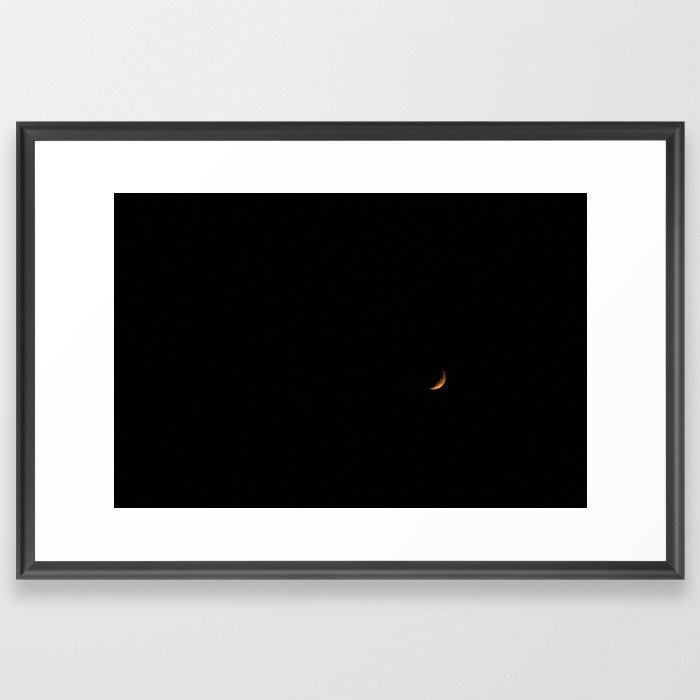 Hello Mister Moon Framed Art Print