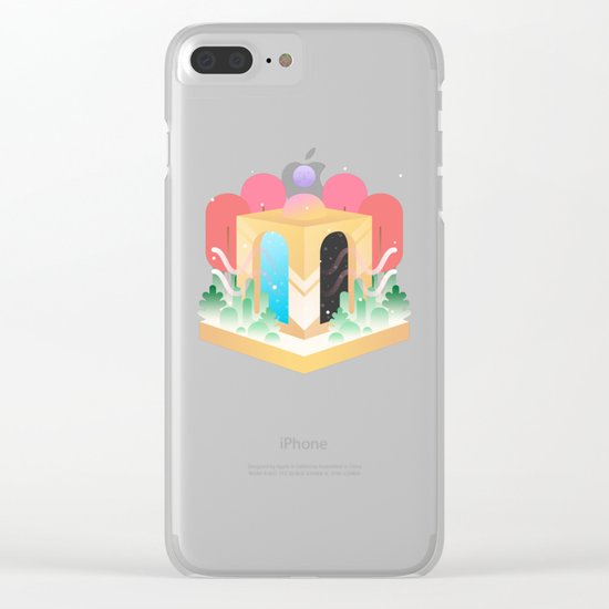 Temple of Time Clear iPhone Case