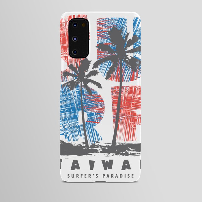 Taiwan surf paradise Android Case