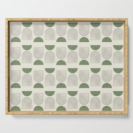 Arch balance green Serving Tray