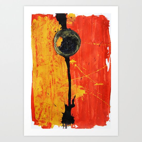 Circles 4 Art Print