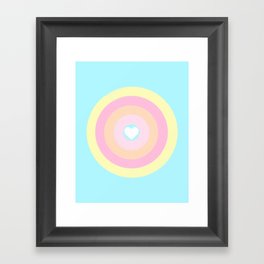 The Message is You Framed Art Print