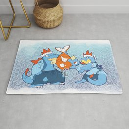 Johto Starters - The Diles Rug