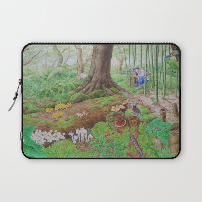 A Day of Forest (4). (the lake ecosystem) Laptop Sleeve