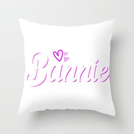 Funny Bannie 2022 Mothers Day New Mama grandma Throw Pillow