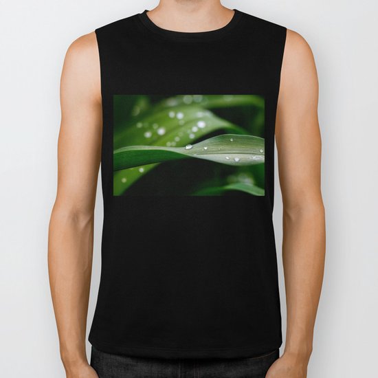 green Biker Tank