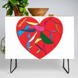 Well-Loved Heart Credenza