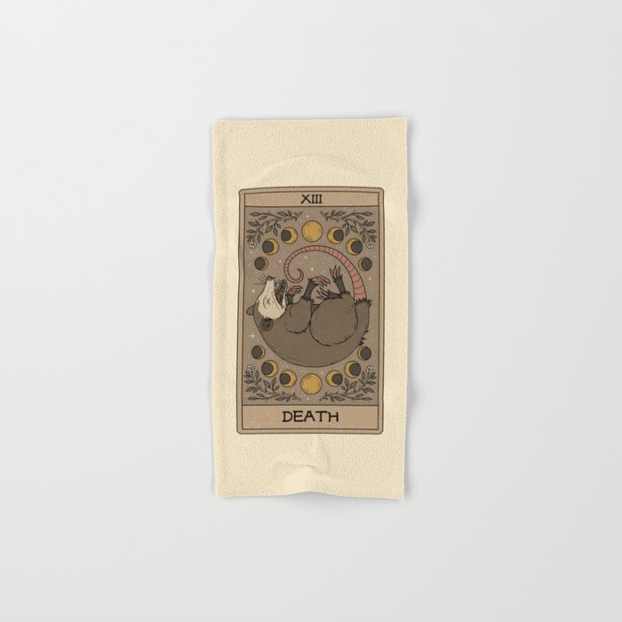 Death - Possum Tarot Hand & Bath Towel