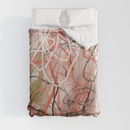 Expressionist Painting. Abstract 120. Duvet Cover