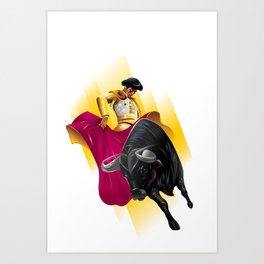 Bullfighter Art Print