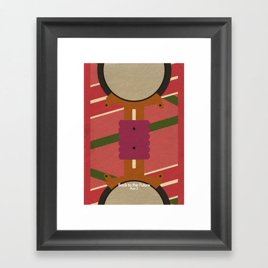 Back to the Future: Part 2 Framed Art Print