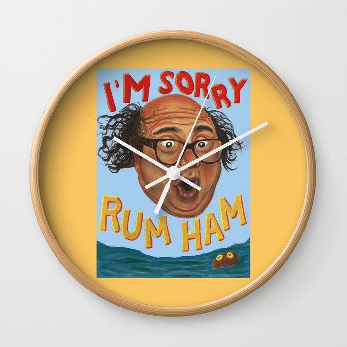 Rum Ham Wall Clock