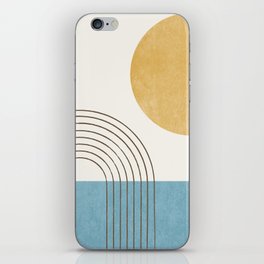 Sunny ocean iPhone Skin